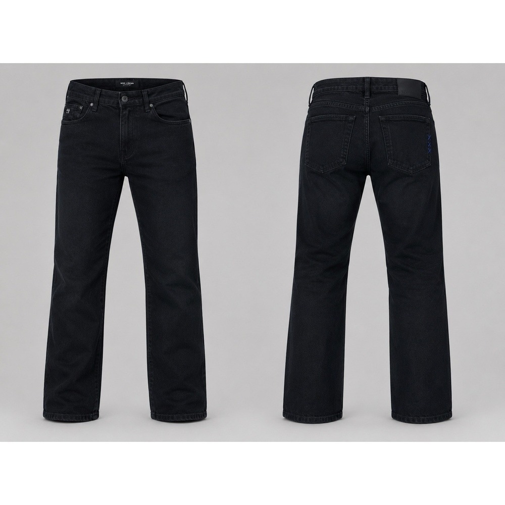 Scotch and Soda Men's Jeans Ralston 31x29.5 Cotton Amsterdam Blauw Black